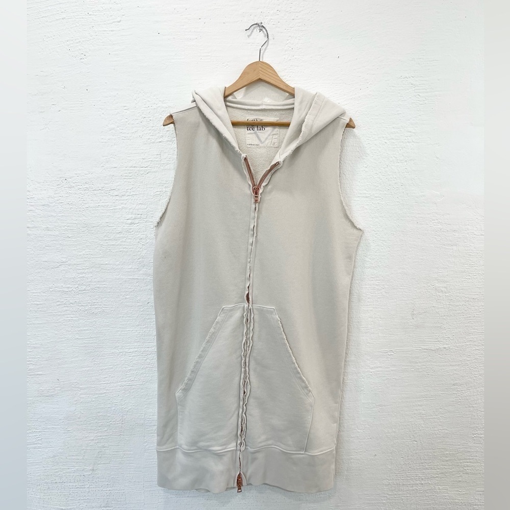 Frank & Eileen Tee Lab Long Sleeveless Zip Hoodie